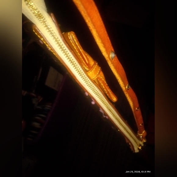 Louis Vuitton x Takashi Murakami Monogram Cherry Blossom Pochette Accessoires - Picture 10 of 13